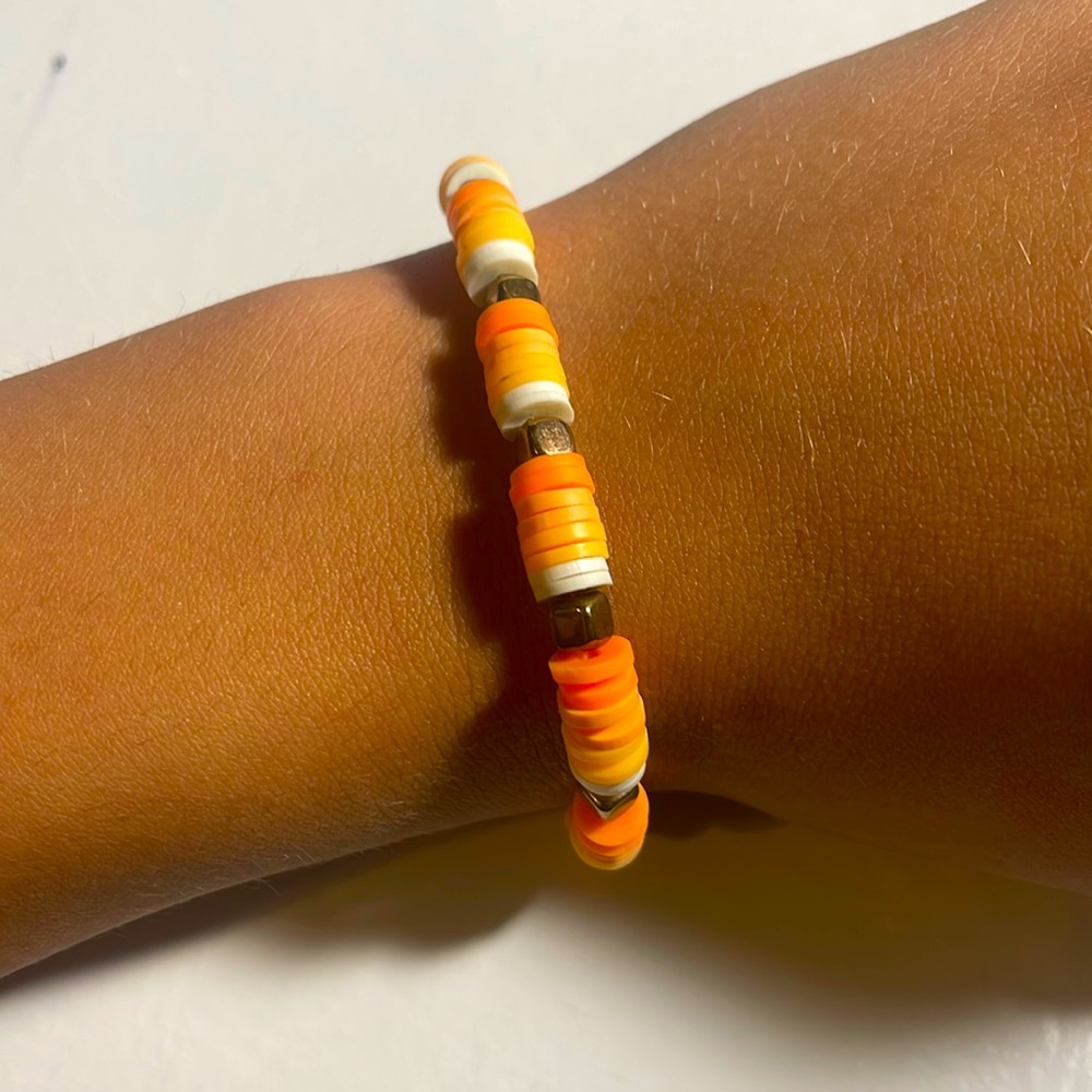 Sunrise beaded bracelet🌄